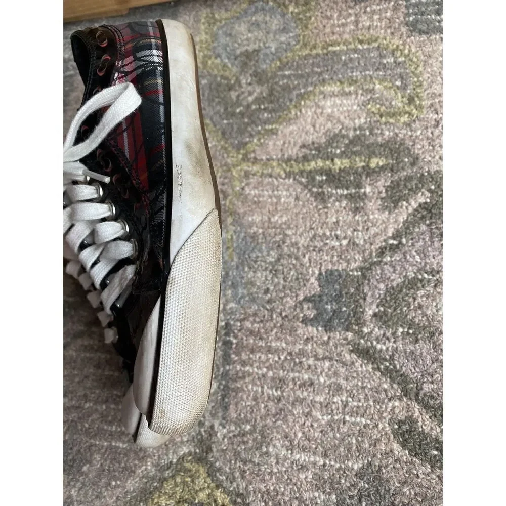 Coach Plaid Shoes size 7.5